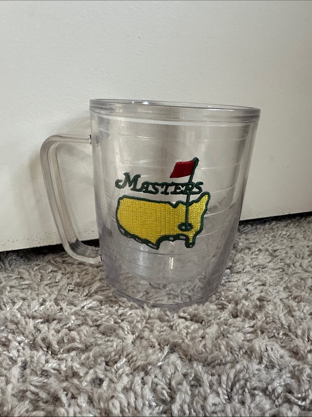 Tervis Clear Acrylic Tumbler Mug with Masters Tournament Logo 16 oz